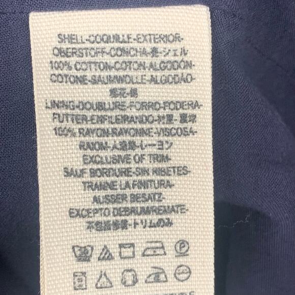 Free People Maribelle Mini Dress Womens Medium Blue Embroidered Sheer Neckline - Picture 10 of 10